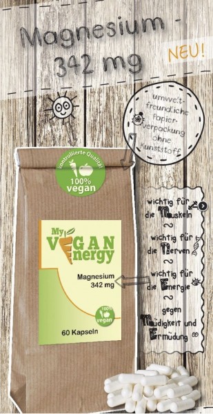 "My-vegan-Energy" Magnesium 342mg