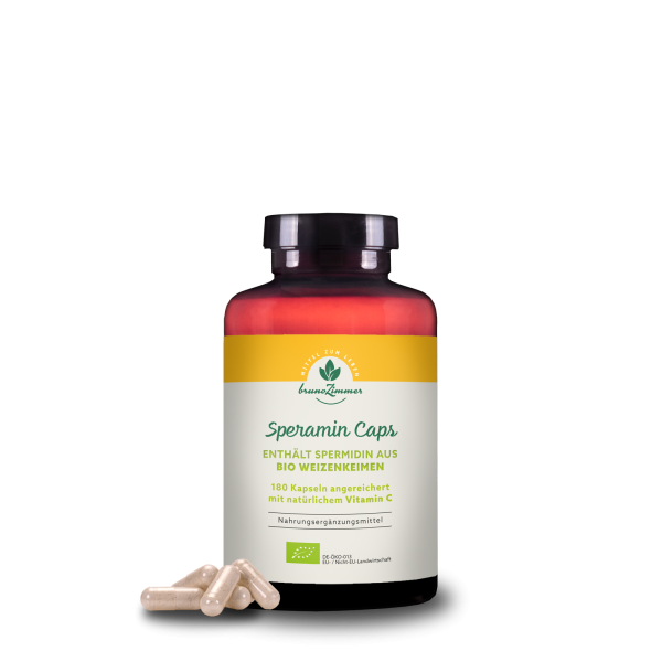 Speramin® Caps - 180 Kps. mit 1,5 mg Spermidin aus BIO-Weizenkeimen